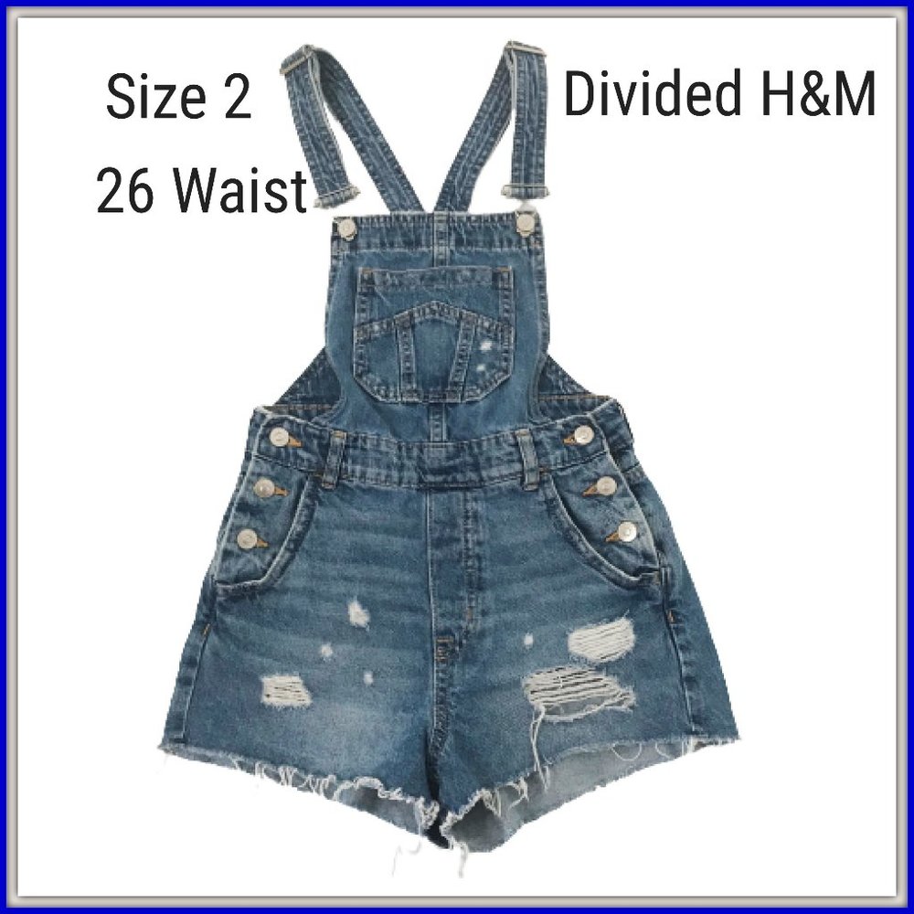 Short Coveralls Size 2-XS- 26 Waist